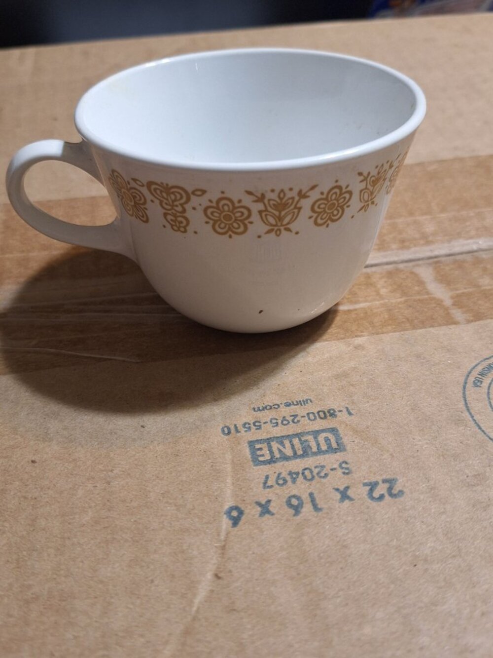 CORELLE BUTTERFLY MUG